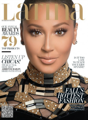 Adrienne Bailon Covers Latina Magazine, Kim Kardashian Throws Shade
