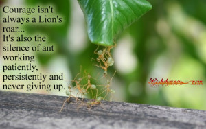 Lion Inspirational Quotes By rishikajain.com
