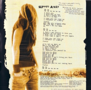 Avril Lavigne - slipped away