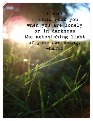 The astonishing light of your own being quote