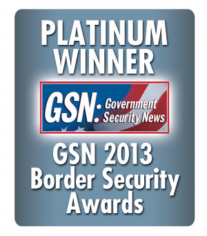 2013 Border Security Awards Platinum Winner