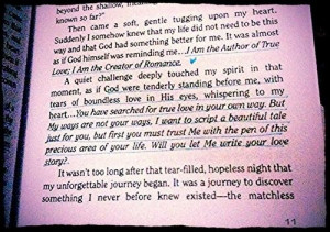 when God writes your love story