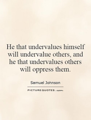 Undervalue Quotes