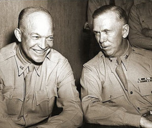 Eisenhower with Marshall