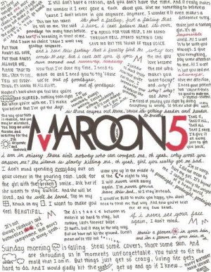 Maroon 5... I love this. this is fantastic.