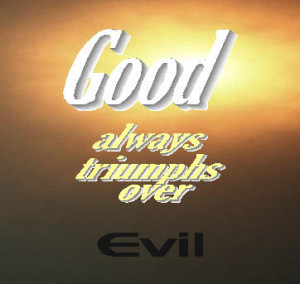 good over evil
