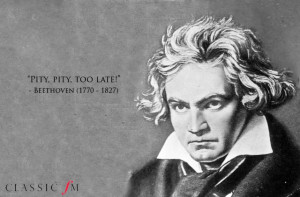 Composers' famous last words