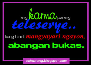 Karma Quotes Tagalog