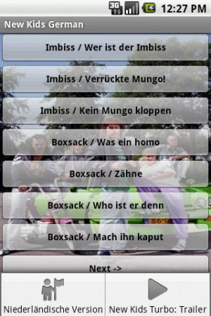 New Kids Deutsch Soundboard - screenshot