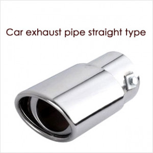 Car Vehicle Exhaust Muffler Tip Stainless Steel Pipe free shipping