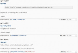 One Skype Chat, Three Funny Quotes, Three Top Posts