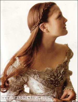 ... , Braids Half, Wedding Hairs, Hair Style, Pretty Hair, Drew Barrymore
