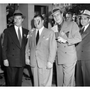 Budd Abbott, Lou Costello and George Jessel 1958 Frank Worth ...