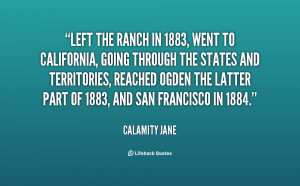 Calamity Jane Quotes