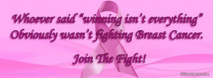 Breast Cancer Awareness Quote Facebook Timeline Profile Covers