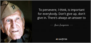 Louis Zamperini Quotes