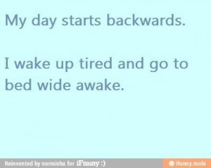 Life of a night shift nurse.