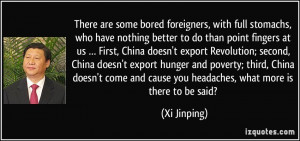 More Xi Jinping Quotes