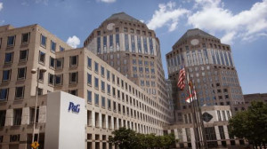 Procter & Gamble corporate headquarters in downtown Cincinnati.