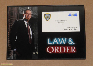 Law & Order, Lennie Briscoe Business Card
