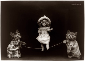 Creepy Cat Portraits in The Early 1900’s