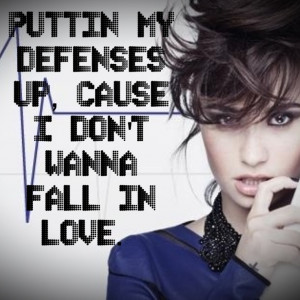 Demi Lovato Song Lyric Quotes