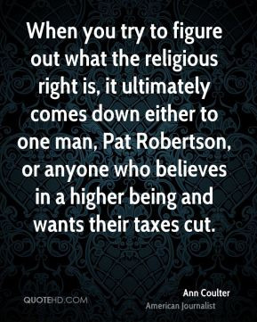 When you try to figure out what the religious right is, it ultimately ...