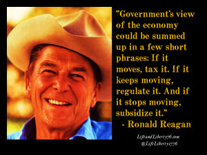 Ronald Reagan - Government’s view of the economy