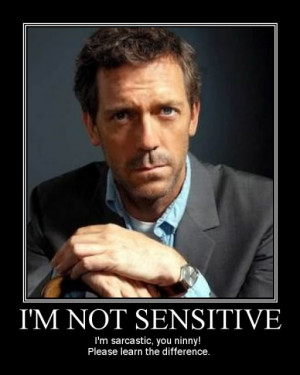 Not Sensitive I’m Sarcastic You Ninny Please Learn The ...