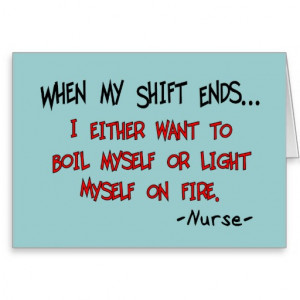 Hilarious Nurse Sayings Cards