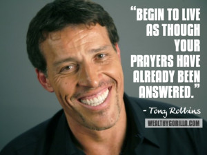 Tony Robbins Picture Quote