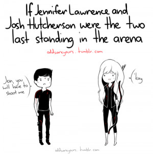 Hunger Games Katniss and Peeta Drawings