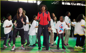 michelle obama school exercise program with jordin sparks 18