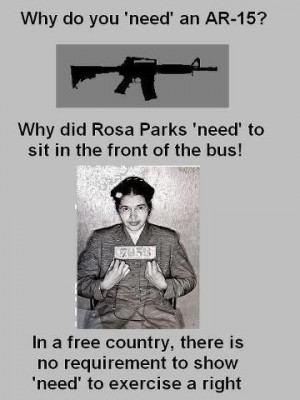 Gun Nuts Comparing AR-15s To Rosa Parks – Gun Movement To Martin ...
