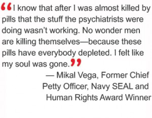 CCHR Human Rights Award Winner, Mikal Vega, Retired Chief Petty ...