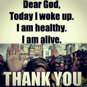 Dear God.. Thank You :)