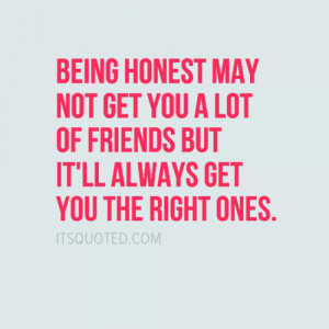 Honesty Inspirational Quotes