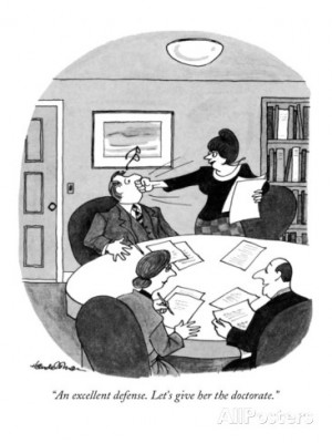 The New Yorker Cartoon Defense Thesis