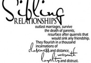 Sibling Quotes