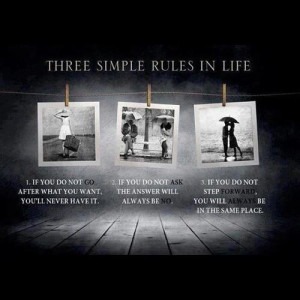Simple Rules of Life