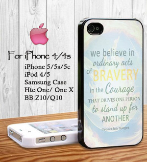 Divergent Quotes For iPhone 4/4s/5/5s/5c, iPod 4/5, Samsung S2/S3/S4 ...