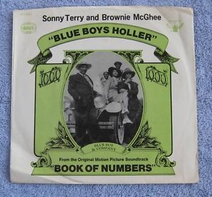 Sonny Terry Brownie McGhee Blue Boys Holler USA OST Picture Sleeve PS