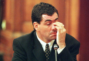 Hansie Cronje during his cross-examination at the King Commission of ...