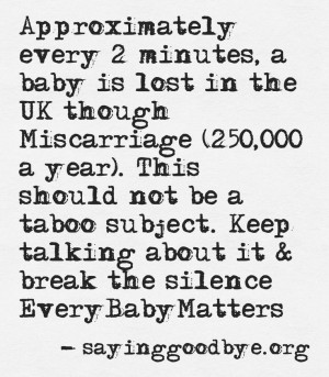 Babyloss #Miscarriage #Taboo #Silence