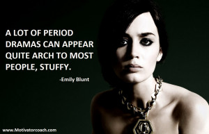 Emily Blunt Quotes