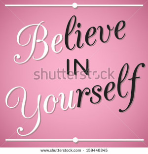 Inspirational quote on elegant background. VECTOR illustration ...