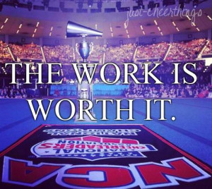 ... good job to everyone who performed today # cheer # cheerleading # nca