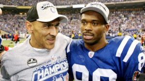 Shortly after receiver Marvin Harrison and coach Tony Dungy found out ...
