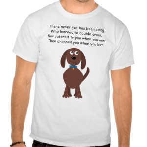 Charity Cartoon Dog Quote Customizable T-shirts