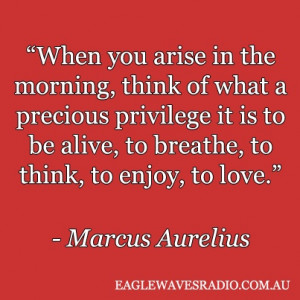 Business quote by Marcus Aurelius